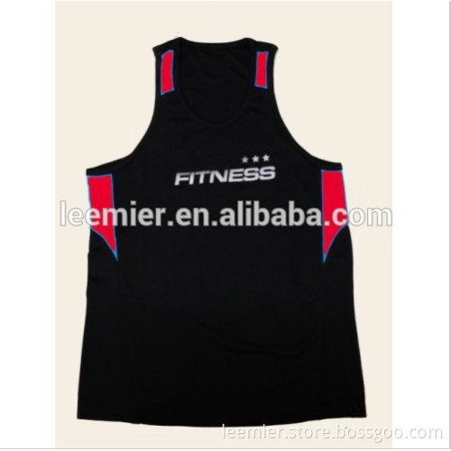 Girl's fashion design dryfit gym fitness singlet